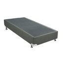 Ver imagem 5 de Cama Box Casal: Colchão Molas Ortobom SuperPocket Gold + Box Suede Gray(138x188)