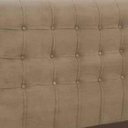 Ver imagem 2 de Cabeceira King Ana 195 Cm Cama Box Ana Suede Bege - Fm