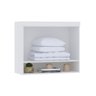 Guarda Roupa Maleiro Aéreo Solteiro Ponte - Módulo Dormitório Alpes - Guarda Roupas Modulado Luciane - 4