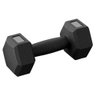 Halter Dumbell Cement Sextavado Bonafit 1kg Preto - 4