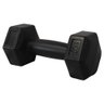 Halter Dumbell Cement Sextavado Bonafit 1kg Preto - 1