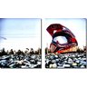 Quadro Decorativo Paisagem Capacete Motocross em Pedras Varias Peças - 2 Peças - 1