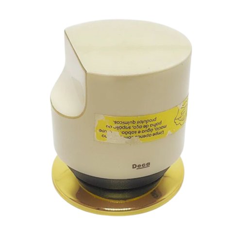 Acabamento Sigma Deca Bege com Dourado - 4900e65bedo