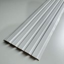 Ver imagem 3 de Painel Ripado Versátil 270x27cm: 01 Unid. (0,73m²) Polietileno - Talatto Painéis - Branco Tx