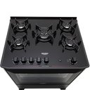 Ver mais imagens de Fogão 5 Bocas Dako Magister Preto com Mesa de Vidro e Tripla Chama - Bivolt