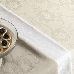 Toalha de Mesa Retangular 6 Lugares 1,60m X 2,20m Celebra Karsten:sienna Natural - 3