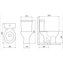 Ver imagem 2 de Caixa para Acoplar Ecoflush 3/6 Lts P Azalea/acesso/net/eco Preto Celite