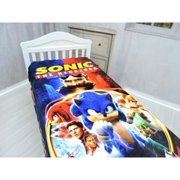Manta Cobertor Sonic Solteiro Ultra Soft , Macia, Quentinha - 4