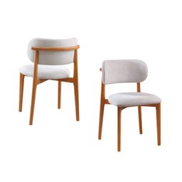 Cadeiras para Mesa de Jantar Madeira Maciça - Lais - Star Móveis - 1