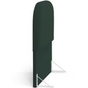 Ver imagem 6 de Cabeceira Cama Box 100cm Orgânica Lanna W01 Suede Verde Musgo - Lyam Decor