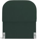 Ver imagem 3 de Cabeceira Cama Box 100cm Orgânica Lanna W01 Suede Verde Musgo - Lyam Decor