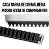 Kit Motor Automatizador Portão Deslizante Dz 1/4 Slider Pl Maxi 400kg Controles 3 Mt Cremalheira Rcg - 4