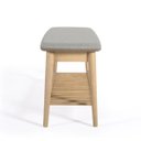 Ver imagem 2 de Banco Sapateira com Prateleira Ripada Liva 100 Cm Tauari Verde