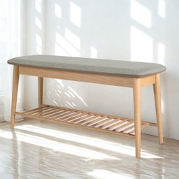 Banco Sapateira com Prateleira Ripada Liva 100 Cm Tauari Verde - 6
