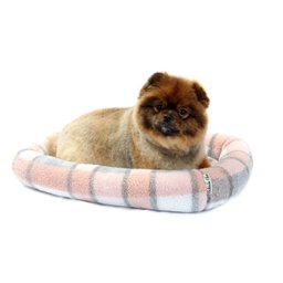 Cama Super Fofa Xadrez Rosa - P - 3