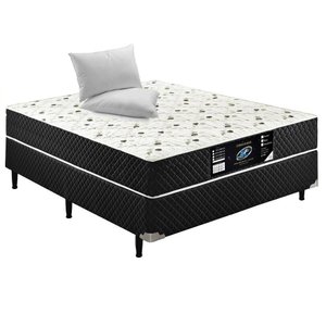Cama Box Conjugado Viúva Espuma Ortopédica - 42x128x188
