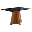 Ver imagem 2 de Mesa de Jantar 4 Lugares Multimóveis CR50246 Cinamomo-Preto