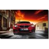 Quadro Decorativo Carro BMW Vermelha Varias Peças Para Sala - 1 Peça - 1