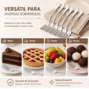 Ver imagem 3 de Talher Garfo Sobremesa Jogo 6 Peças