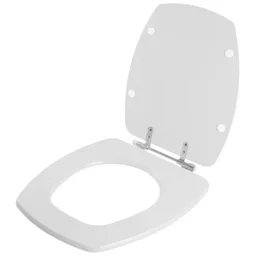 Assento Sanitário Acrílico Thema Cinza para vaso Incepa - 2