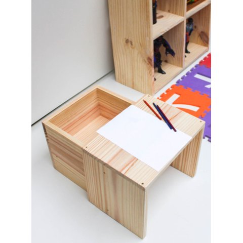 Cadeira + Mesa Infantil Criativa