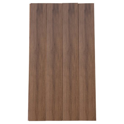 Lambri Carvalho MDF 135x1, 2x60cm com 4 Peças de 1,5cm Marrom Casablanca