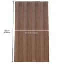 Ver imagem 5 de Lambri Carvalho MDF 135x1, 2x60cm com 4 Peças de 1,5cm Marrom Casablanca