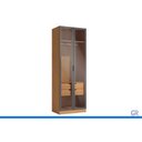 Ver imagem 2 de Guarda Roupa Modulado Solteiro 2PT Vdo 2GAV Liga Grafite Kappesberg