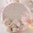 Ver imagem 1 de Porta Maternidade Floral Iluminada