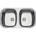 Ver imagem 2 de Cuba de Embutir Tramontina em Aço Inox Alto Brilho 72x40 Cm