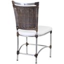 Ver imagem 3 de 6 Cadeiras Jk em Alumínio e Fibra Sintética e Assento Impermeável