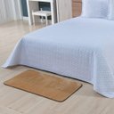 Ver imagem 2 de Kit de Tapetes para Beira de Cama 2 Peças de 1,00M x 50cm Antiderrapante com Tecido Pelúcia Macia