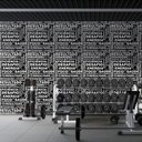 Ver imagem 2 de Papel de Parede Decorativo Academia Motivacional - 3,00m