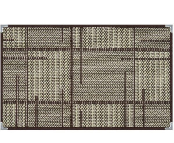 Tapete Sisal Sala Quarto Esc. 2,00 x 2,50 Antiderrapante - Sisal S-494 Tabaco - 2