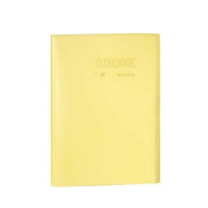 Pasta Catálogo 40 Fls A4 Clearbook Amarelo Pastel Yes Brasil