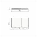 Ver imagem 5 de Balança Digital Tramontina Inox Tábua para Cozinha Adatto