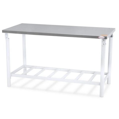 Mesa de Serviço 180x70cm Tampo em Inox Itajobi Fogões