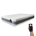 Ver imagem 6 de Colchão De Látex Articulado Cinza Box Solteiro 88x188cm