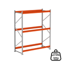 Ver imagem 2 de Mini Porta Pallet Inicial 250kg com 3 Longarinas 2,00 X 1,80 X 0,60 sem Bandeja - Ultra Móveis