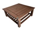 Ver imagem 3 de Mesa Centro Baixa em Madeira Plástica Maciça 50 cm Lanci / Be-16A