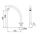 Ver imagem 2 de 1167 C30 Torneira Cozinha Mesa Bm Way