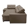 Sofá de Canto Retrátil e Reclinável com Molas 3,00x2,00 Esquerdo Viena Suede Mirra Decor - 4