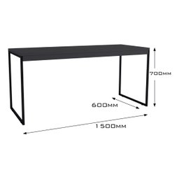 Mesa para Computador Diretor 1,50:preto - 2