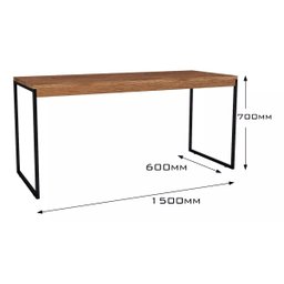 Mesa para Computador Diretor 1,50:preto - 4