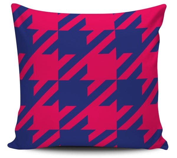 Almofada decorativa Geometrica Pink e Azul 45x45cm - 1
