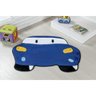 Tapete para Quarto Infantil Formato Carro Antiderrapante Cor: Azul Royal - 1