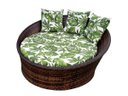Ver imagem 1 de Poltrona Chaise Redonda Sofá para Churrasqueira Area Externa Jardim