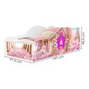 Ver imagem 3 de Cama Carro Solteiro Mdf 197x92 Cm 1155 Carruagem Decmade