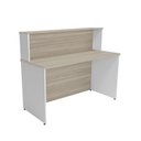 Ver imagem 6 de Balcão Atendimento Recepção Consultório 1200x600 Netmobil - Dubai/branco