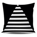 Ver imagem 2 de Capa Almofada decorativa Geometrica Preto e Branco 45x45cm